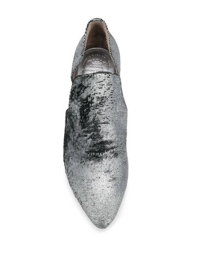 Shop Officine Creative Ghisa Mules In Grey