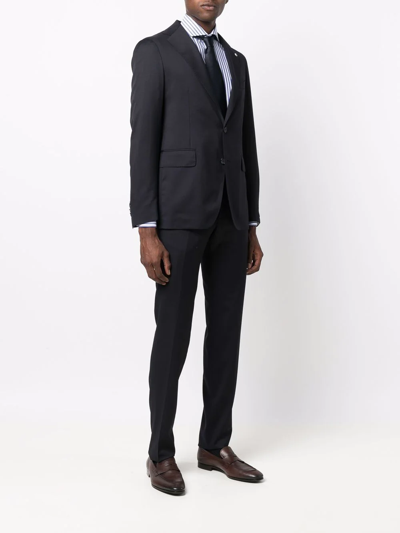 Tagliatore Men's Virgin Wool Two-piece Suit In Blau