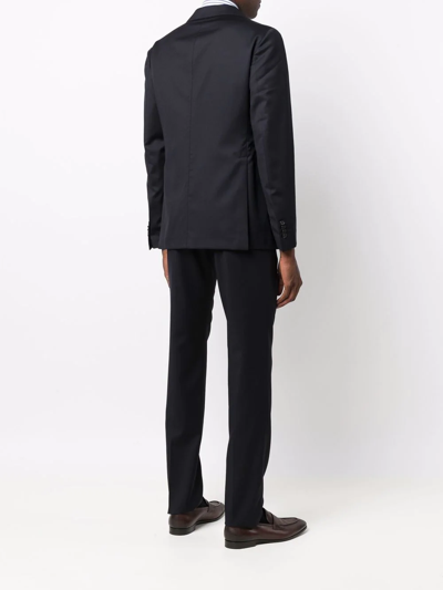 Tagliatore Men's Virgin Wool Two-piece Suit In Blau