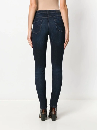 Cambio Skinny Jeans In Blue