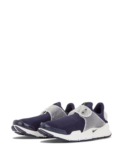 Nike X Fragment Sock Dart Sp "obsidian" Sneakers In Blue