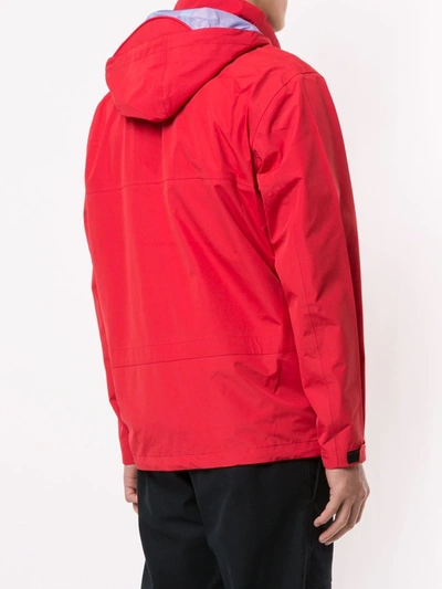 Shop Supreme Logo Hooded Pullover In Red