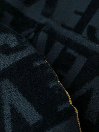 Versace Home I Love Baroque Bathrobe In Blue