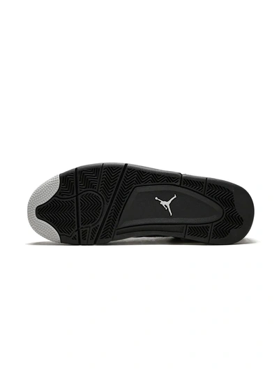 Shop Jordan Air  4 Retro Ls "oreo" Sneakers In Black