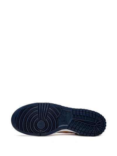 Nike Dunk Low University Gold Sneakers In Blue
