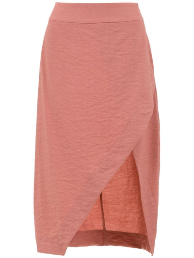 Shop Olympiah Maggiolina Skirt In Pink