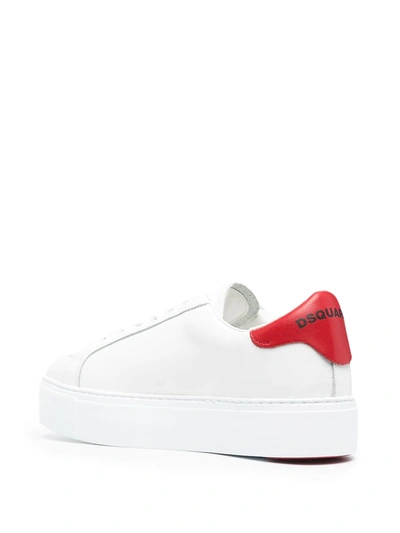 Shop Dsquared2 Icon Low-top Sneakers In White