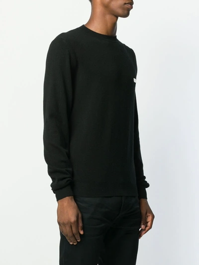 Shop Philipp Plein Statement Jumper In Black