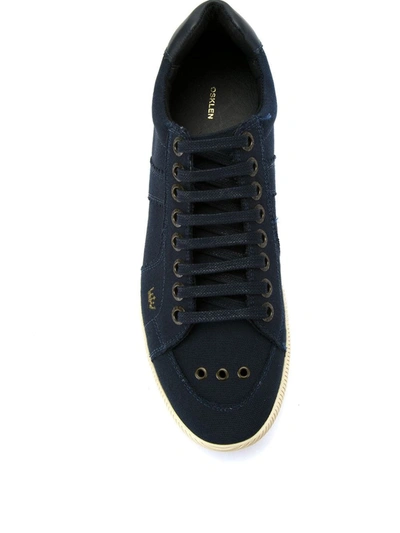 Shop Osklen Riva Panelled Trainers In Blue