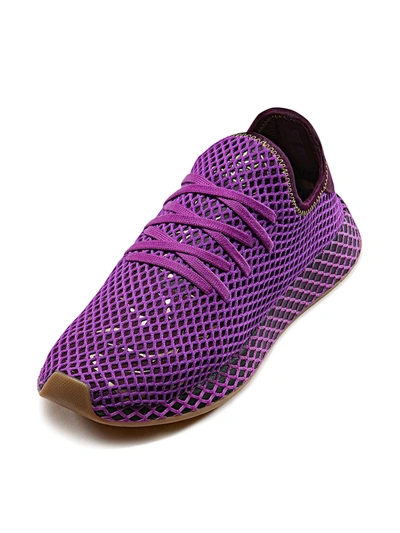 Adidas Originals Purple Deerupt Dragon Ball Z Gohan Edition Sneakers |  ModeSens