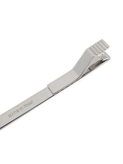 Dsquared2 Logo Tie Clip In Silver