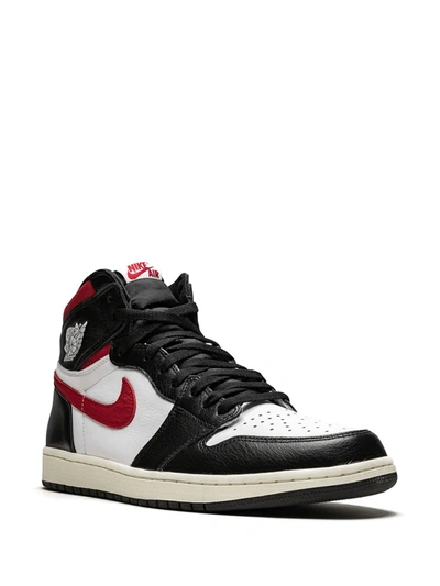 Shop Jordan Air  1 Retro High Og "gym Red" Sneakers In Black