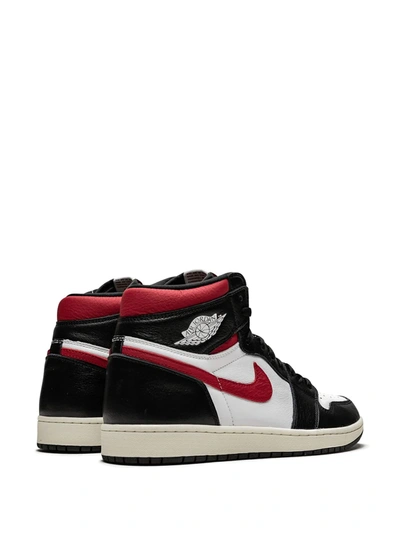 Shop Jordan Air  1 Retro High Og "gym Red" Sneakers In Black