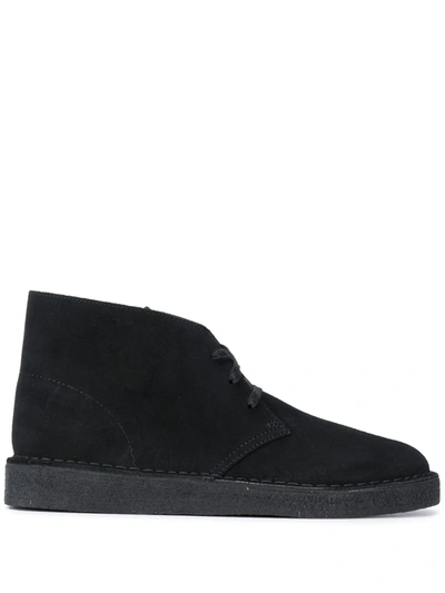 Shop Clarks Originals Desert Ankle Boots In Black