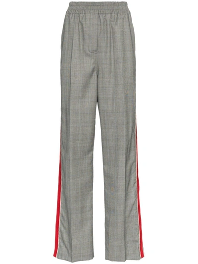 Shop Calvin Klein 205w39nyc Side Stripe Trousers In Grey