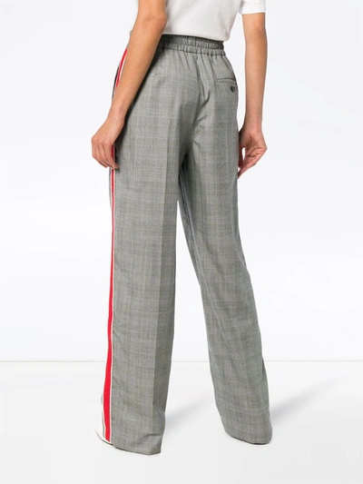 Shop Calvin Klein 205w39nyc Side Stripe Trousers In Grey