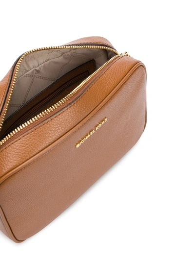 Michael Michael Kors Jet Set Cross-body Bag In Brown