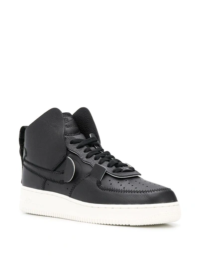 Shop Nike X Psny Air Force 1 High Sneakers In Black