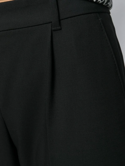 Shop Dolce & Gabbana High-rise Tailored Trousers In Black