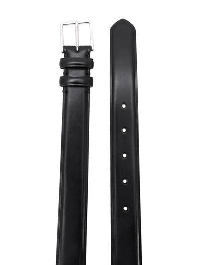 Paul Smith Buckled Belt In Black