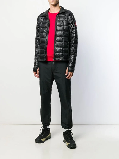 Shop Canada Goose Feather Down Jacket In Black