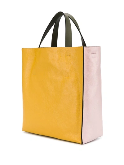 Shop Marni Museo Soft Tote Bag In Pink
