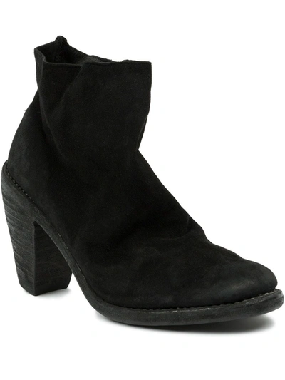 Shop Guidi Tapered Heel Ankle Boots In Black