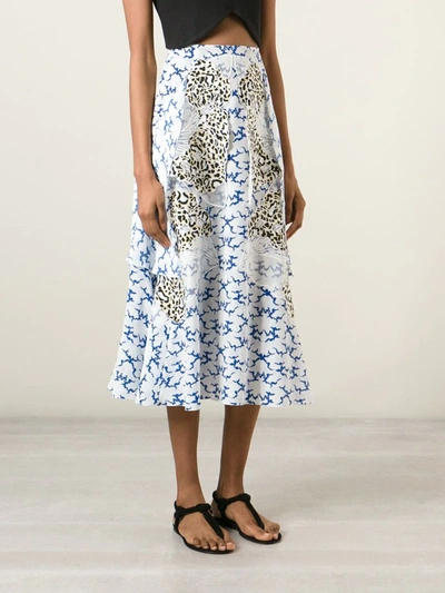 Shop Stella Mccartney Embroidered Skirt