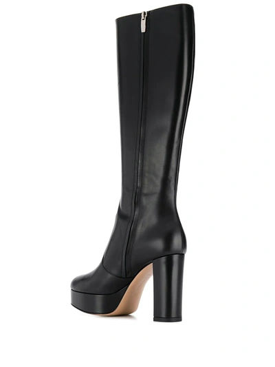 GIANVITO ROSSI HEELED DOMINIQUE BOOTS - 黑色