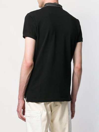 Shop Diesel T-miles-new Polo Shirt In Black