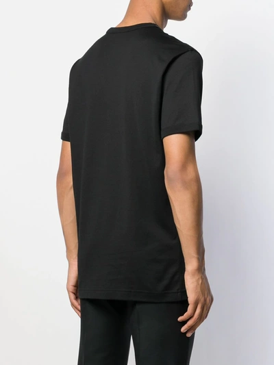Dolce & Gabbana V-neck T-shirt In Black