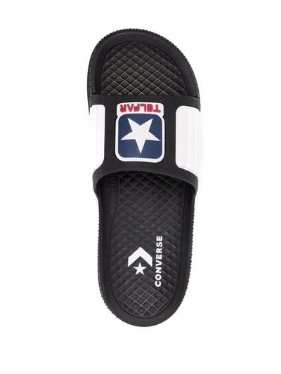 Telfar X Converse All Star Pool Slides In Black