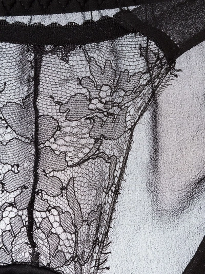 Gilda & Pearl Ava Tie-side Knickers In Black