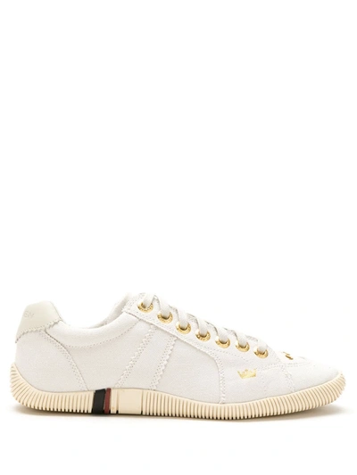 Shop Osklen Canvas Riva Sneakers In Neutrals