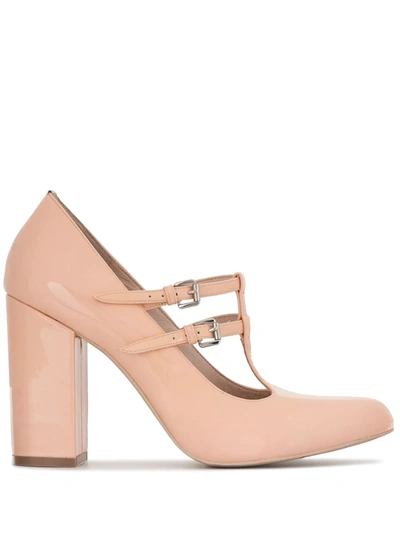 Shop Macgraw Aviary T-bar 100mm Pumps In Pink