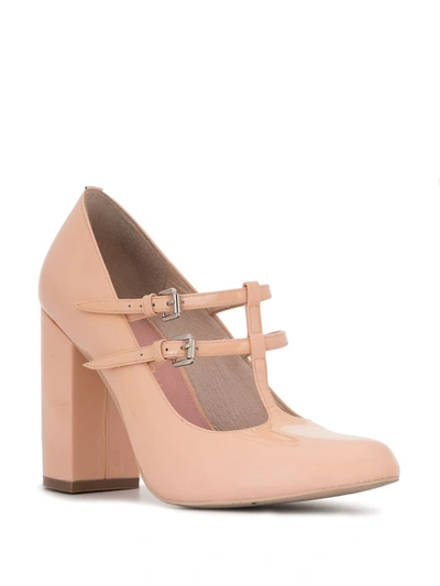 Macgraw Aviary T-bar 100mm Pumps In Pink