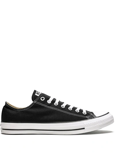 Shop Converse All Star Ox Low Sneakers In Black