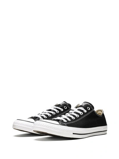 Shop Converse All Star Ox Low Sneakers In Black