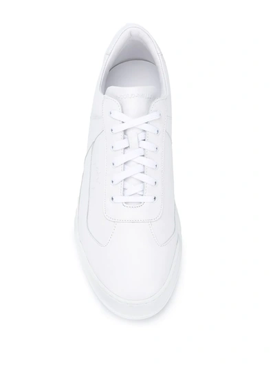 Shop A-cold-wall* Low-top Logo Sneakers In White