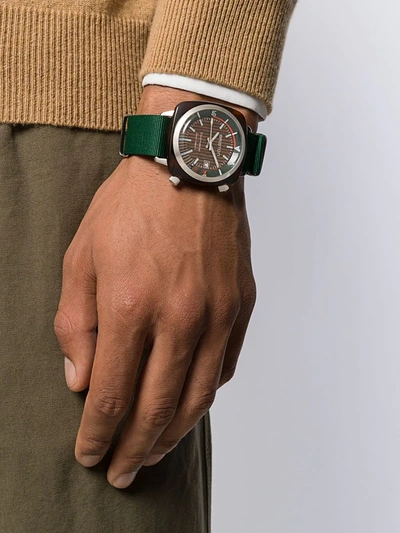 Briston Watches Clubmaster Diver Yachting 42mm In Green