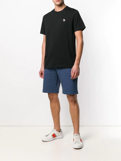Shop Ps By Paul Smith Zebra Patch T-shirt In Black