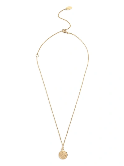 Dolce & Gabbana Medallion Pendant Necklace In Gold