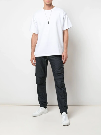 John Elliott University Oversized Cotton-jersey T-shirt In White