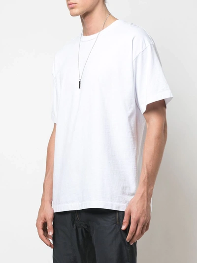 John Elliott University Oversized Cotton-jersey T-shirt In White