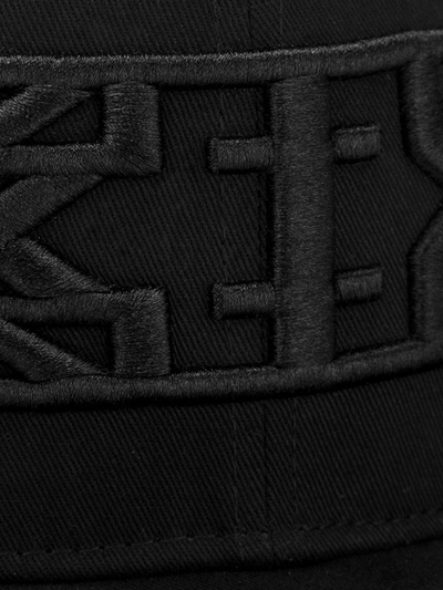 Shop Ktz New Era-logo Baseball Cap In Black