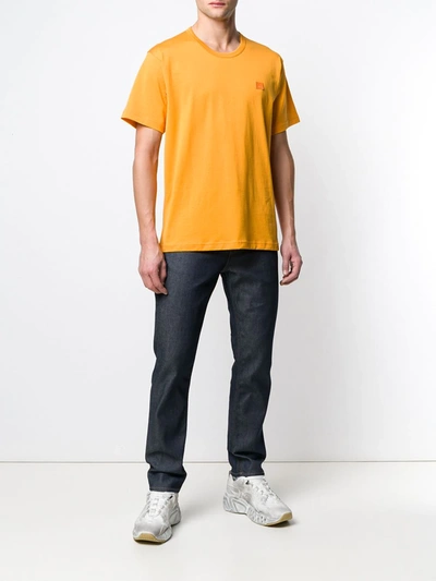 Shop Acne Studios River Tapered Jeans In Blue