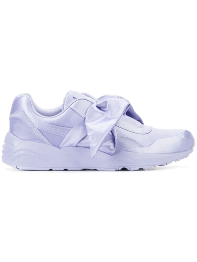 Shop Puma Bow Sneakers In Pink