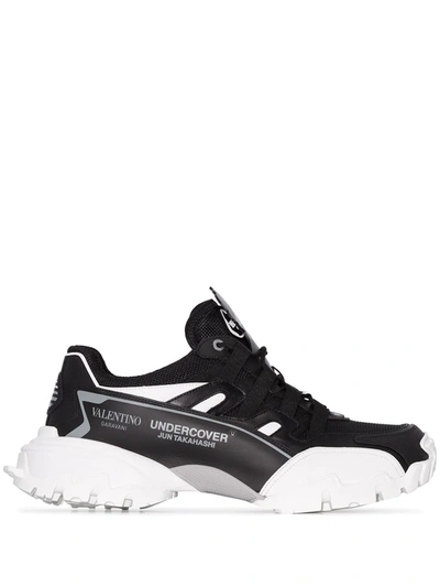 Shop Valentino X Undercover Climber Sneakers In Black