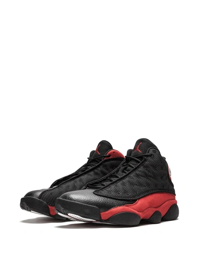 Shop Jordan Air  13 Retro "bred 2017" Sneakers In Black