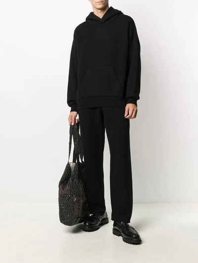 Barrie High-rise Track Trousers In Black